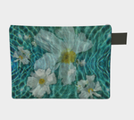 Water Floral Zipper Pouch