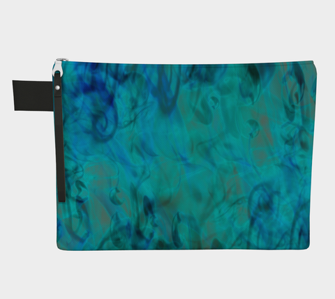 Energy Aqua Zipper Pouch