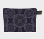 Mandala Native Purple Zipper Pouch