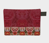 Vintage Rose Zipper Pouch