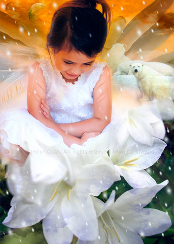 "Sweetest Angel" Limited Edition Archival Print on Aluminum