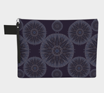 Mandala Native Purple Zipper Pouch