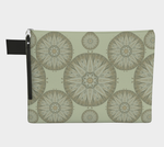 Mandala Native Beige Zipper Pouch