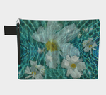 Water Floral Zipper Pouch