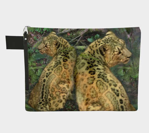 Leopard Zipper Pouch